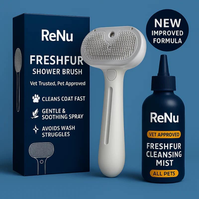 ReNu 3-in-1 Pet Steam Brush